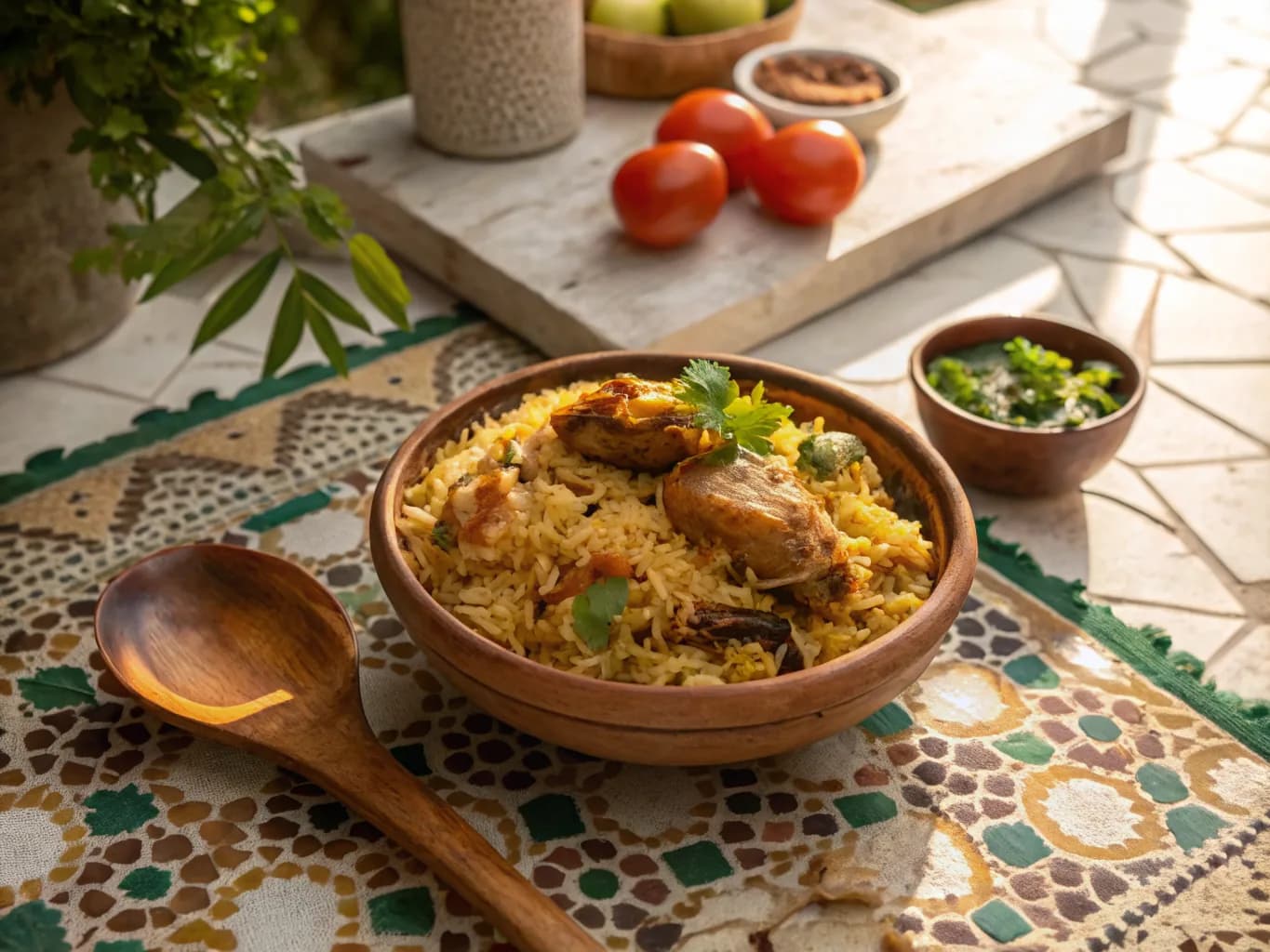 Halal Chicken Biryani