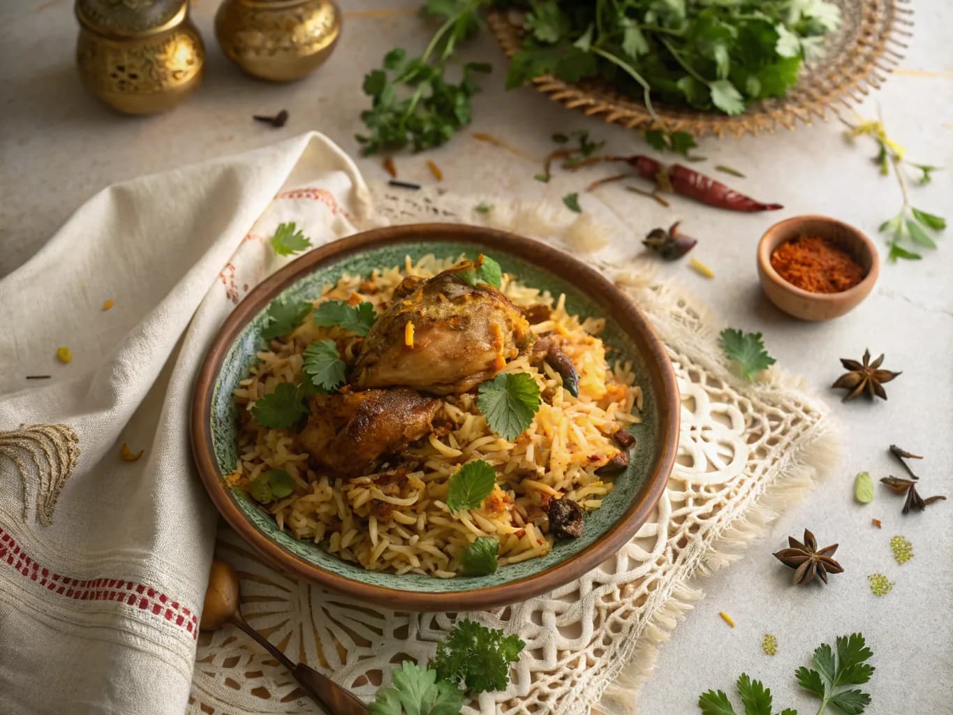 Fragrant Chicken Biryani