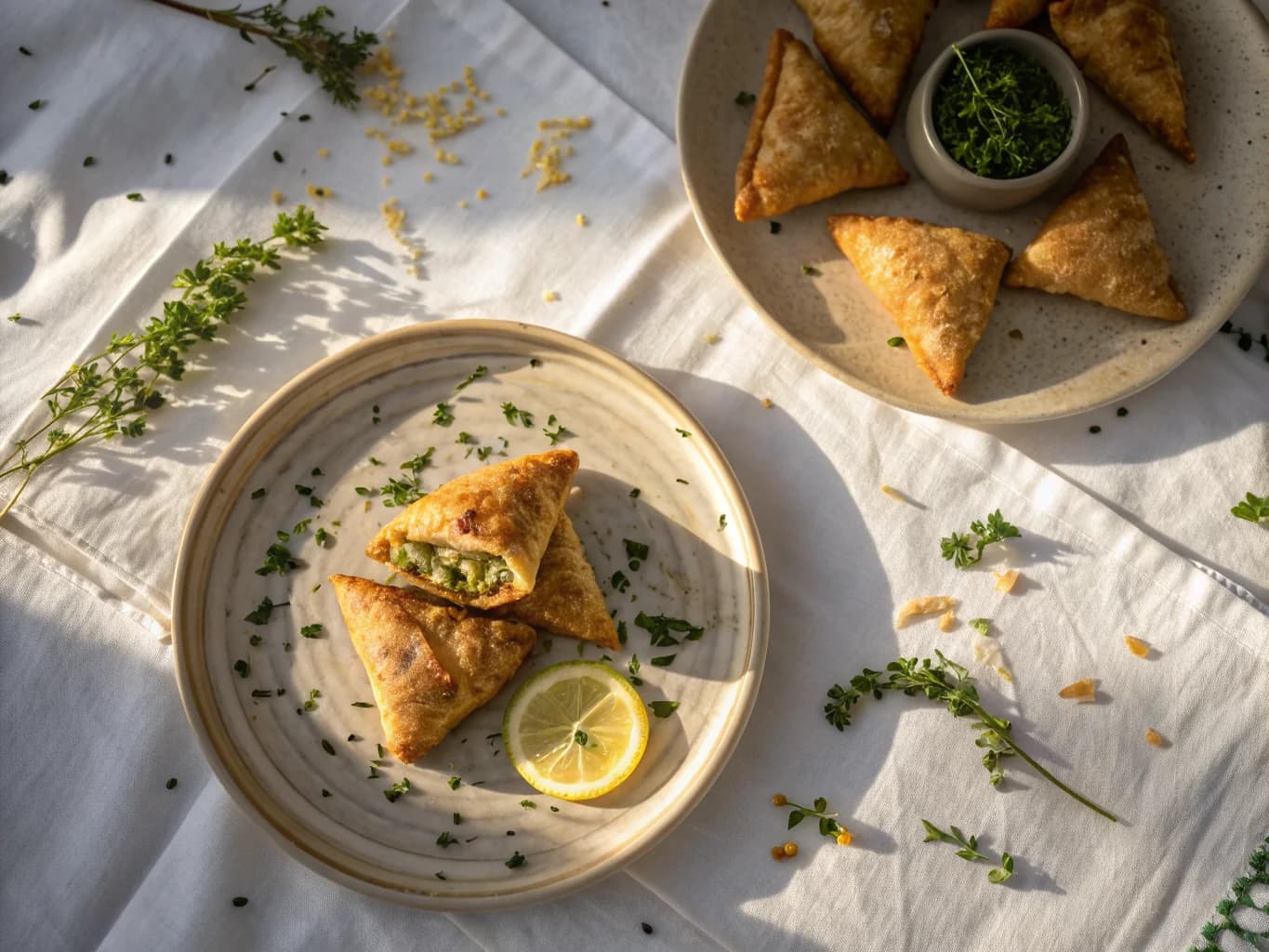 Chicken and Preserved Lemon Briouates (Crispy Moroccan Pastries)
