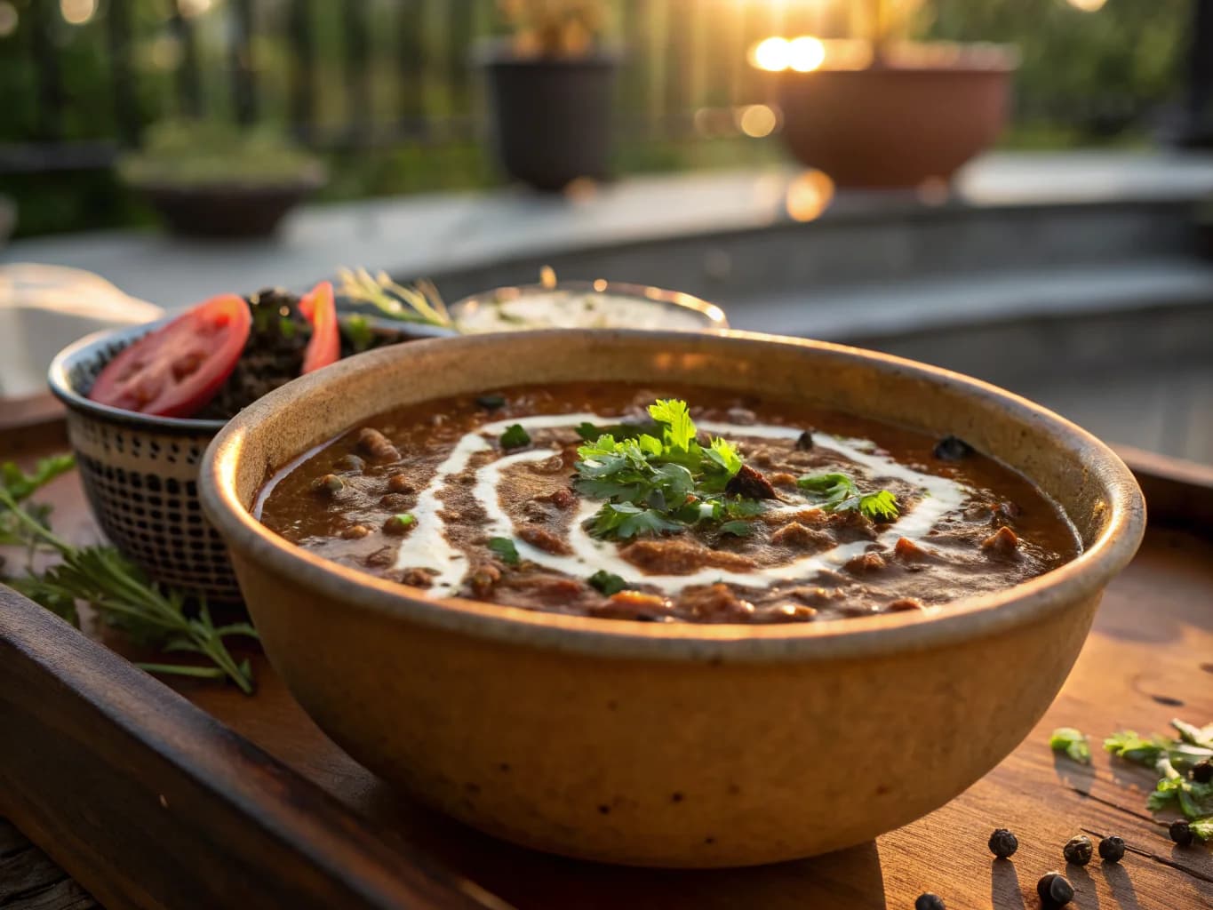 Dal Makhani (Creamy Black Lentil Stew)