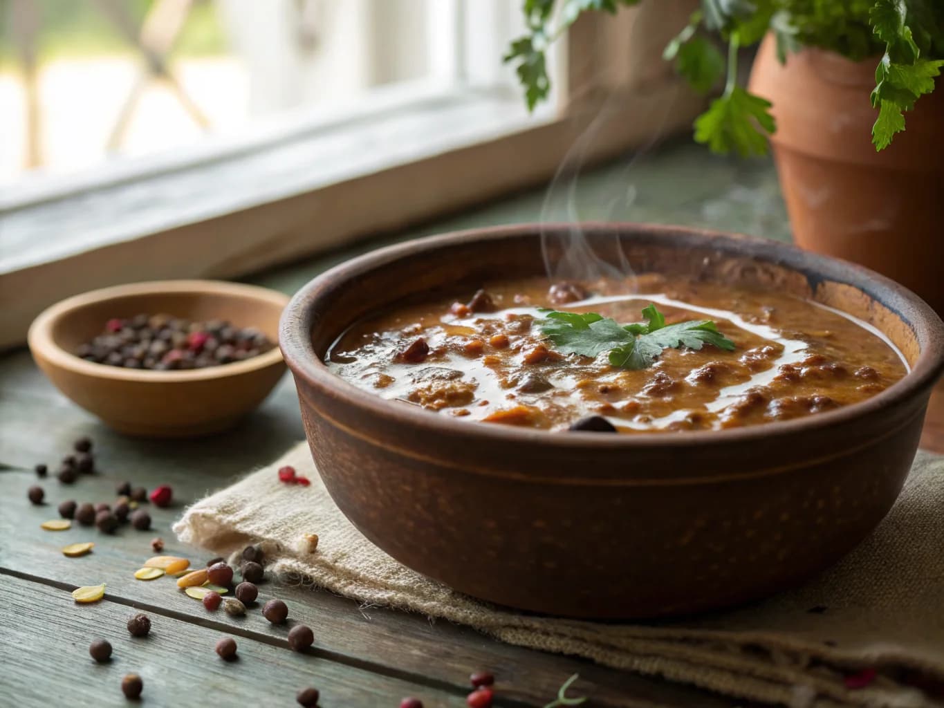 Dal Makhani (Creamy Black Lentil Stew)