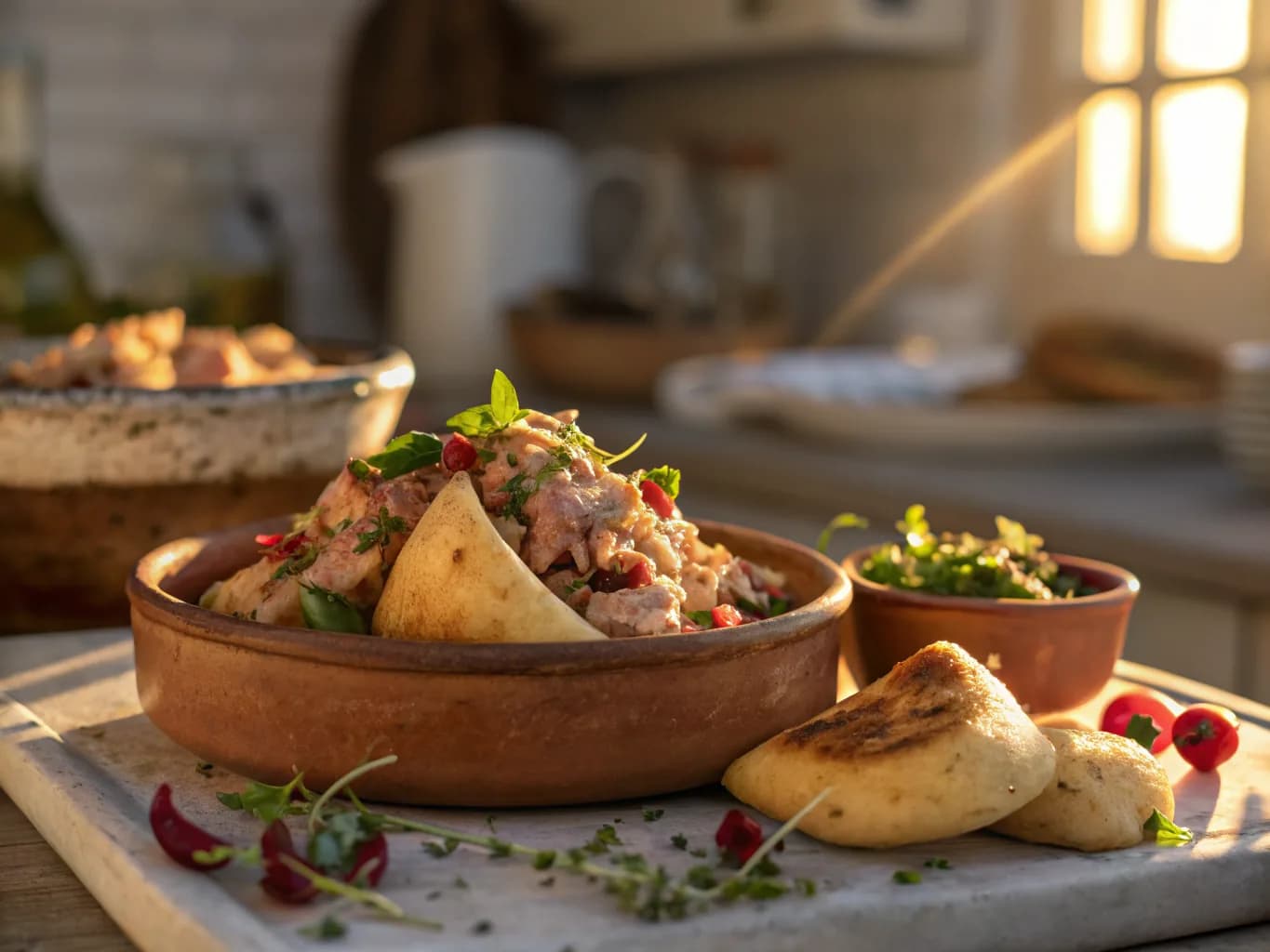 Tuna and Sumac Fatayers