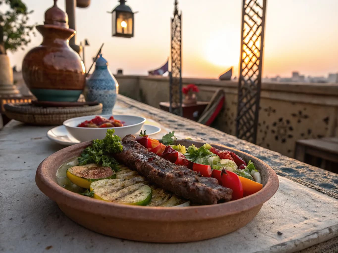 Turkish Lamb Kebab (Şiş Kebab)
