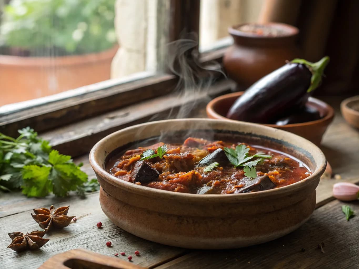 Khoresht-e Bademjan (Persian Eggplant Stew)