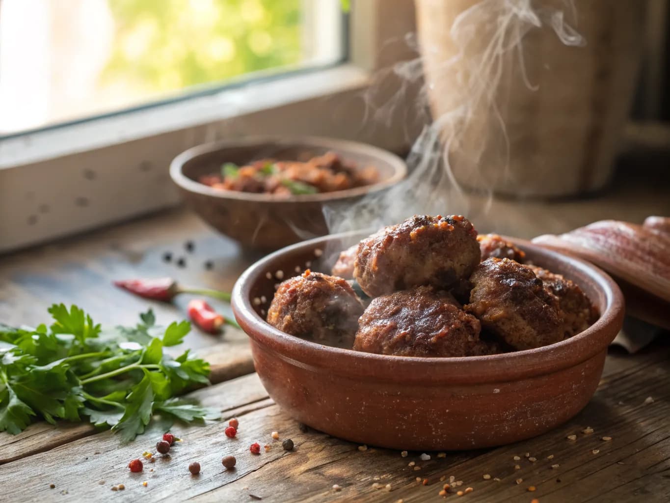 Turkish Spiced Köfte