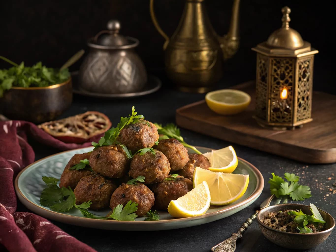Köfte (Turkish Meatballs)
