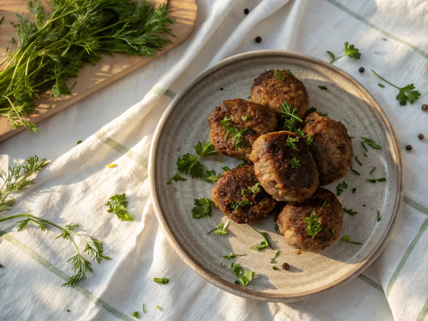 Baked Minced Meat Köfte
