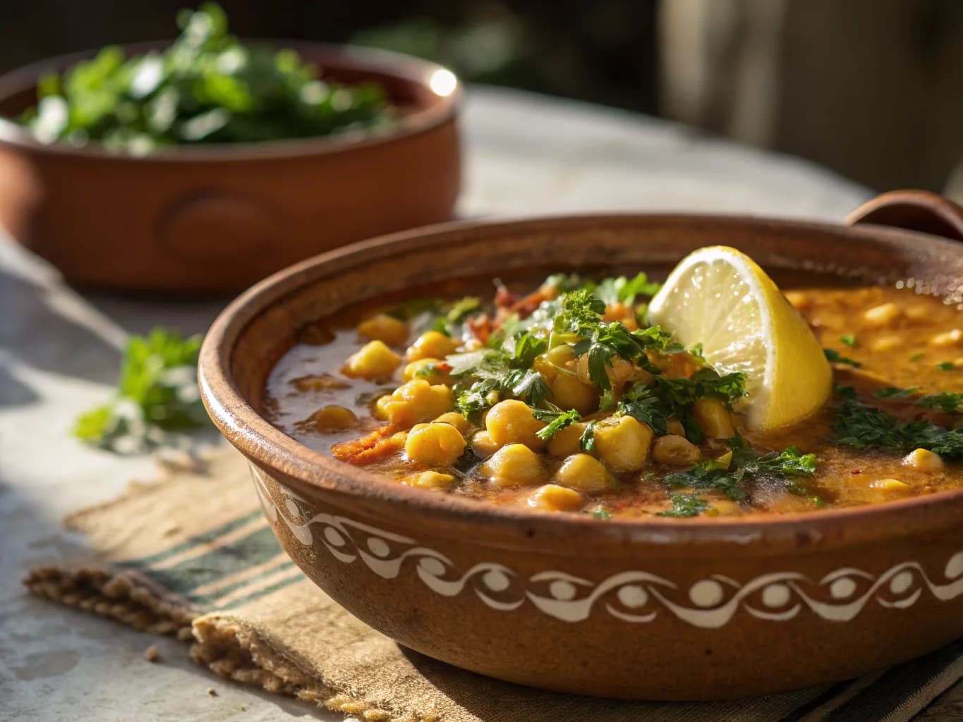 Lablabi (Soupe Tunisenne de Pois Chiches au Cumin et au Citron)