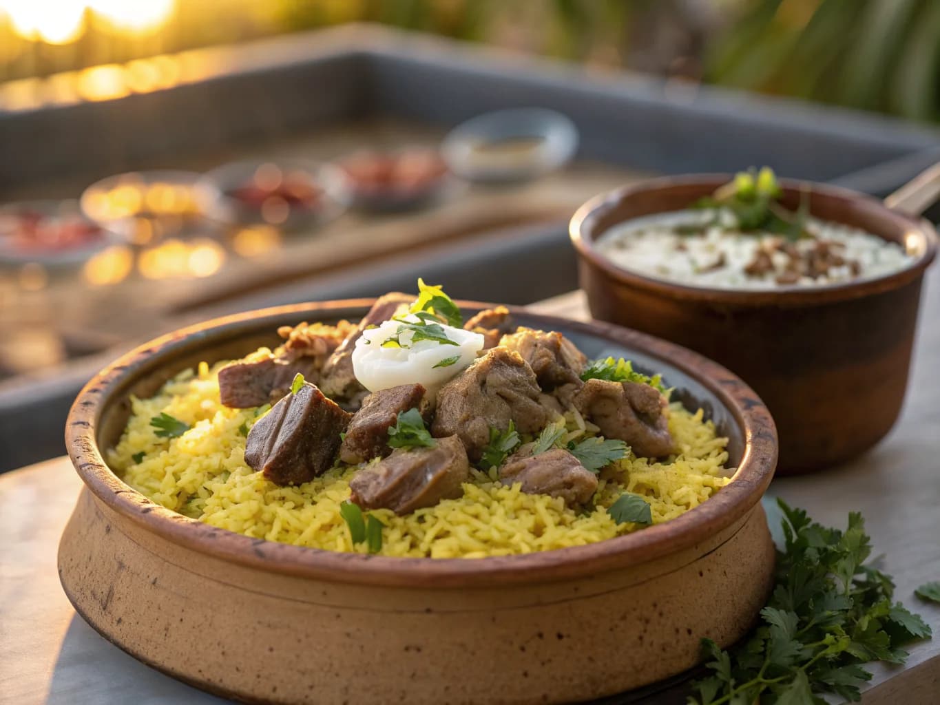 Royal Mansaf with Lamb and Jameed Yogurt