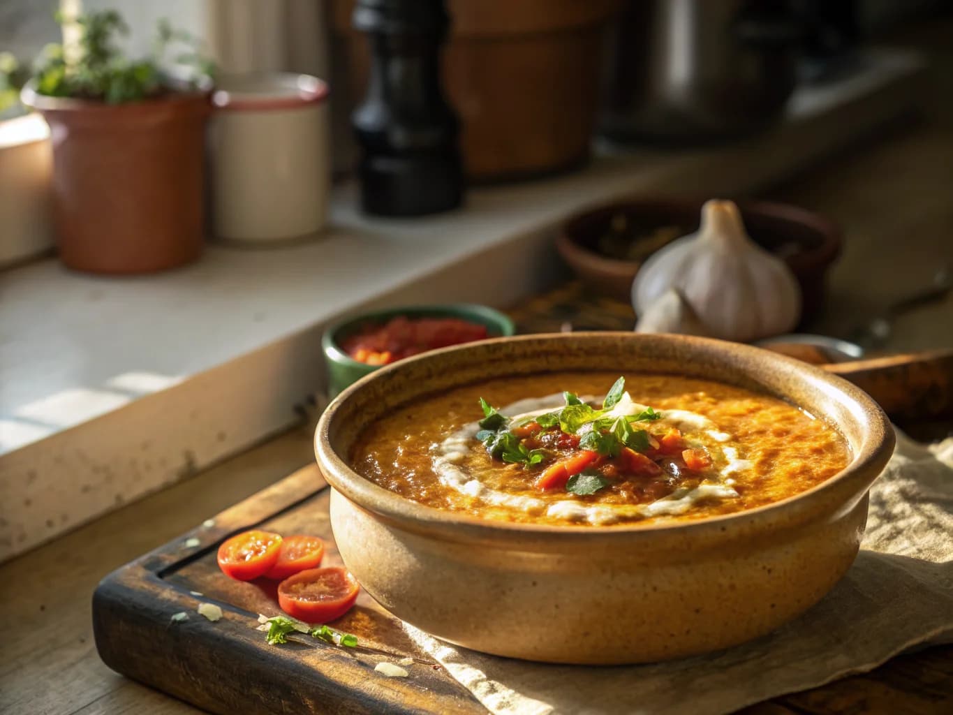 Indian Red Lentil and Coconut Soup (Dal Shorba)