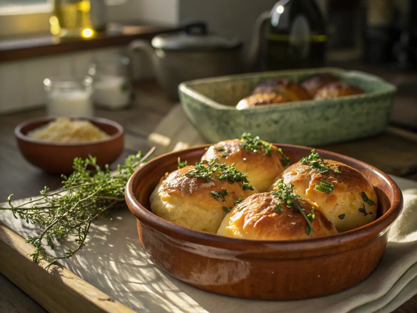 Cheese and Herb Briouates