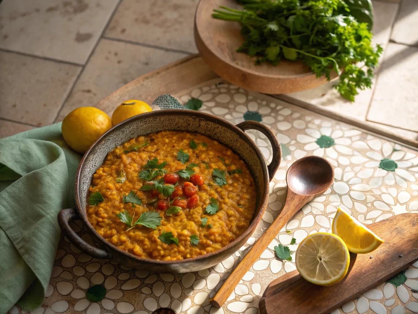 Vegetarian Dhal Massala