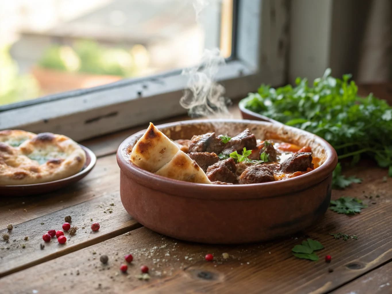 İskender Kebab (Turkish Festive Dish)