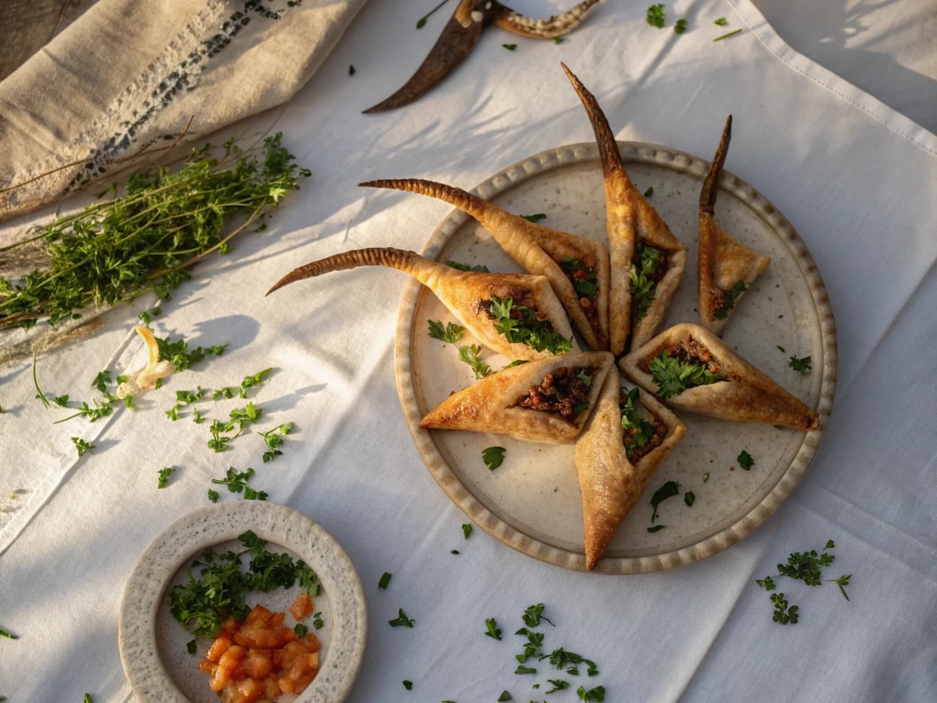 Kaab el Ghazal — Almond and Orange Blossom Gazelle Horns