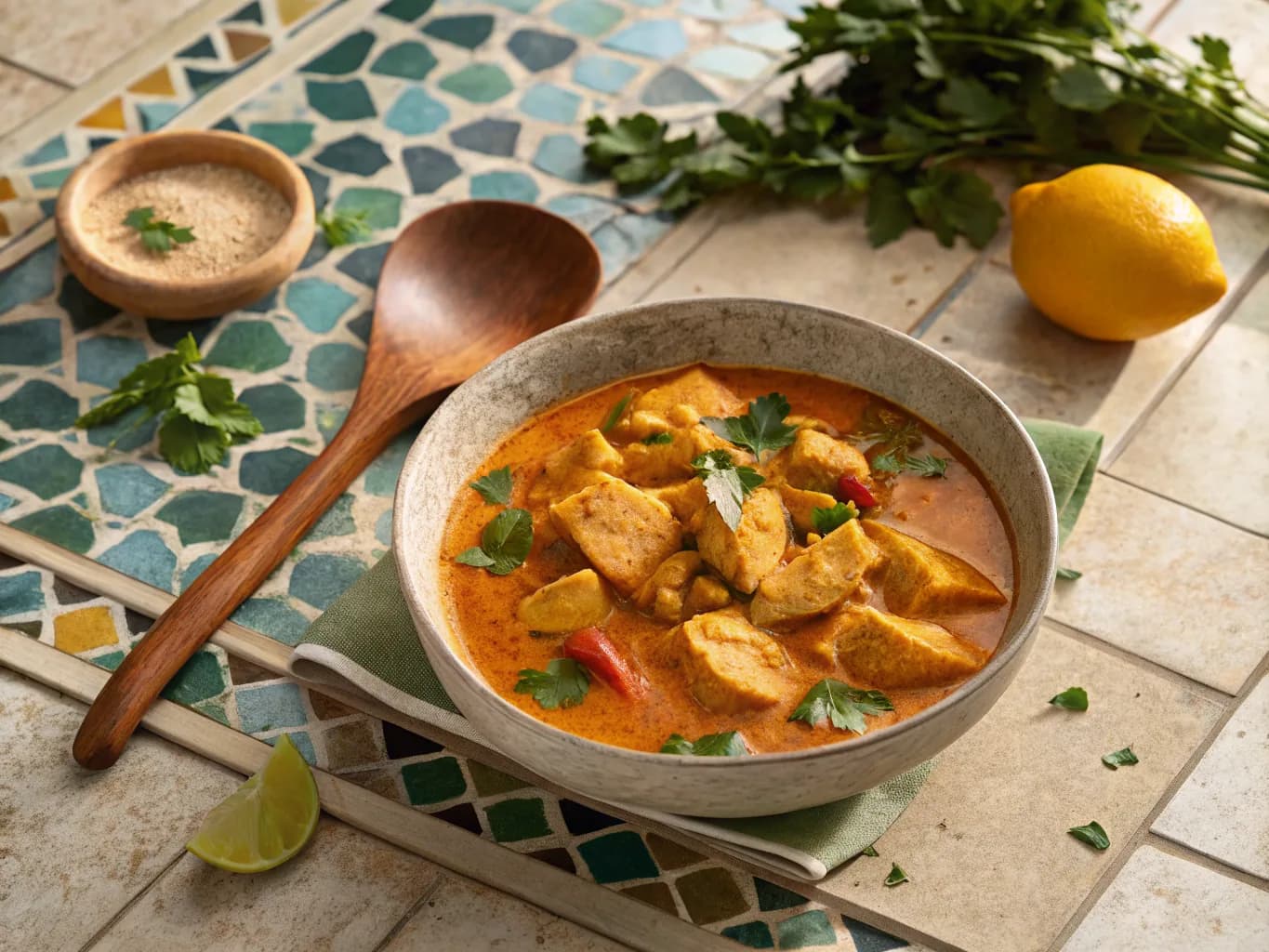 Halal Thai Chicken Curry