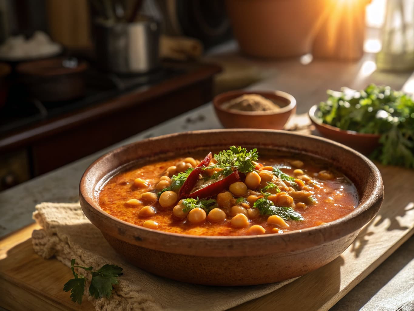 Lablabi (Tunisian Chickpea Soup)