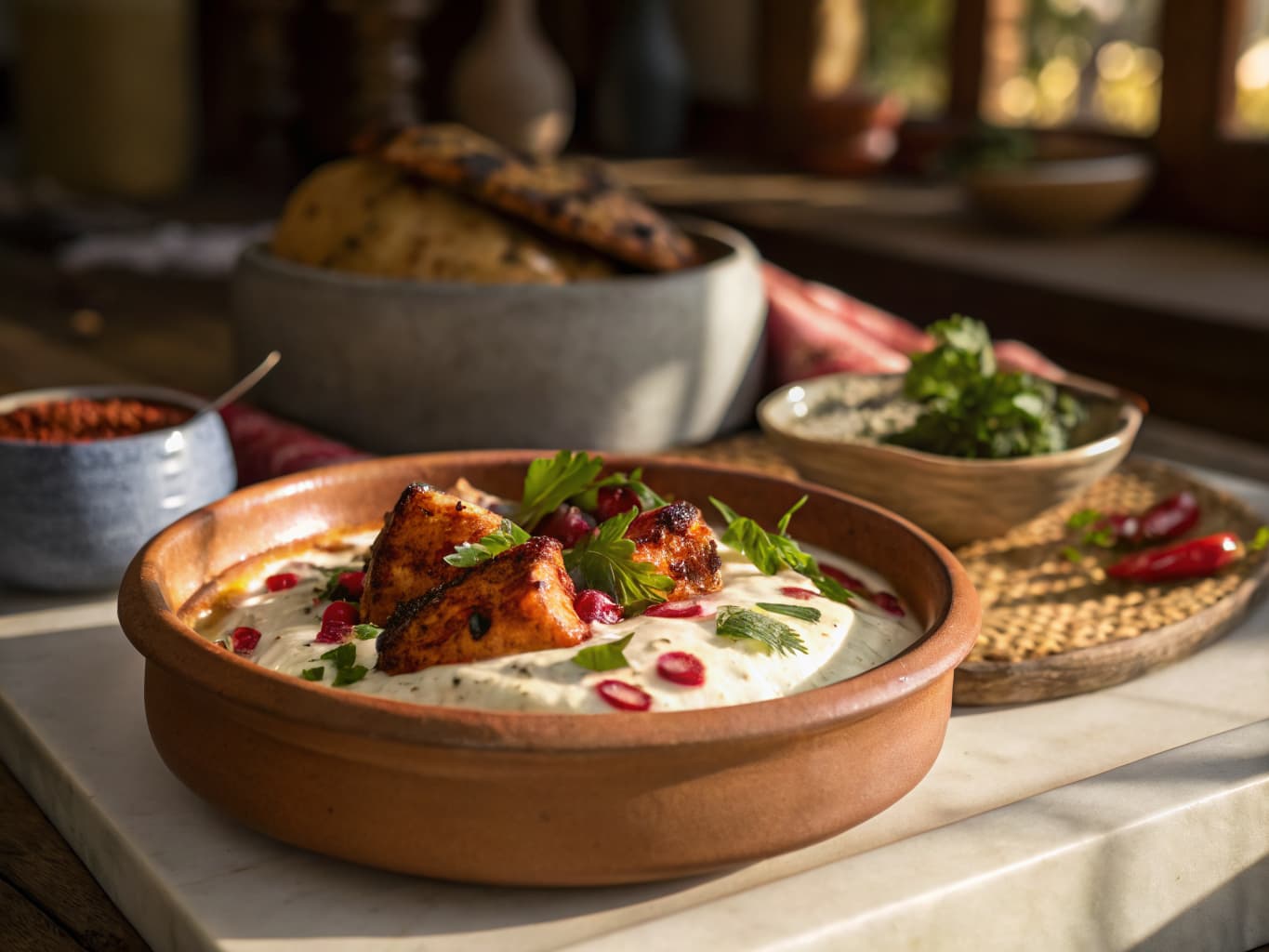 Yogurt and Spice Tandoori Marinade
