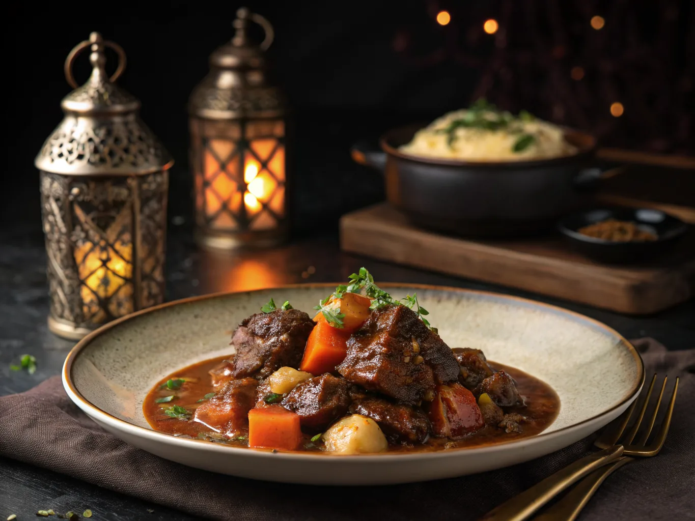 Bœuf Bourguignon Halal