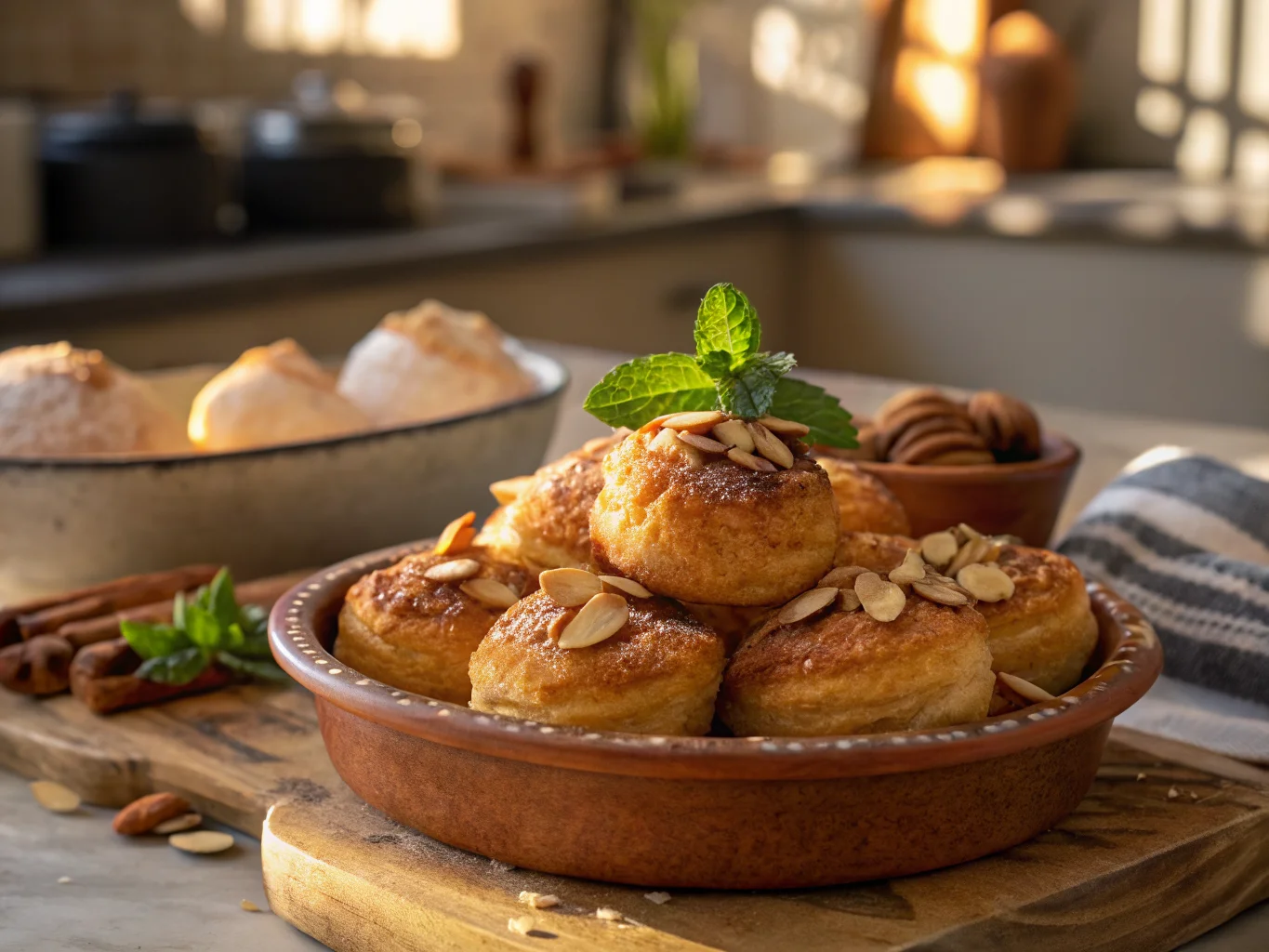 Almond and Cinnamon Briouates (Sweet Moroccan Pastries)