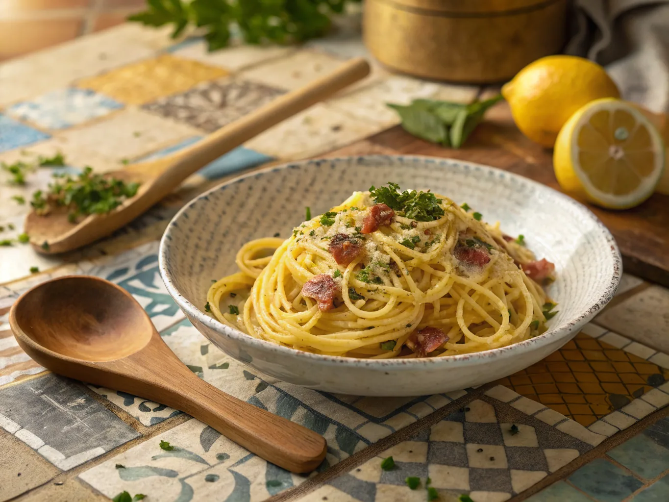 Halal Italian Carbonara