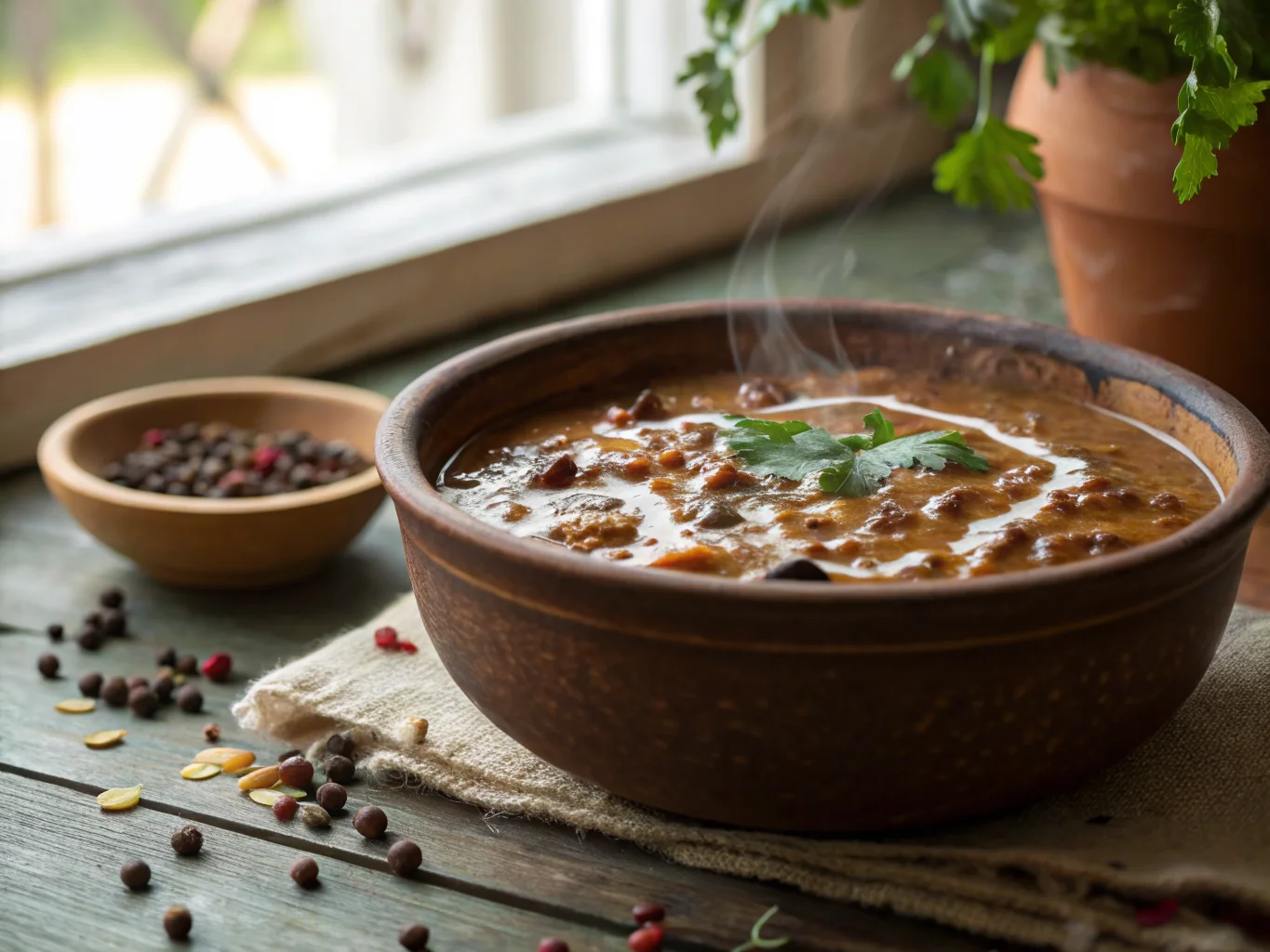 Dhal Makhani (Ragoût de Lentilles Noires à la Crème)