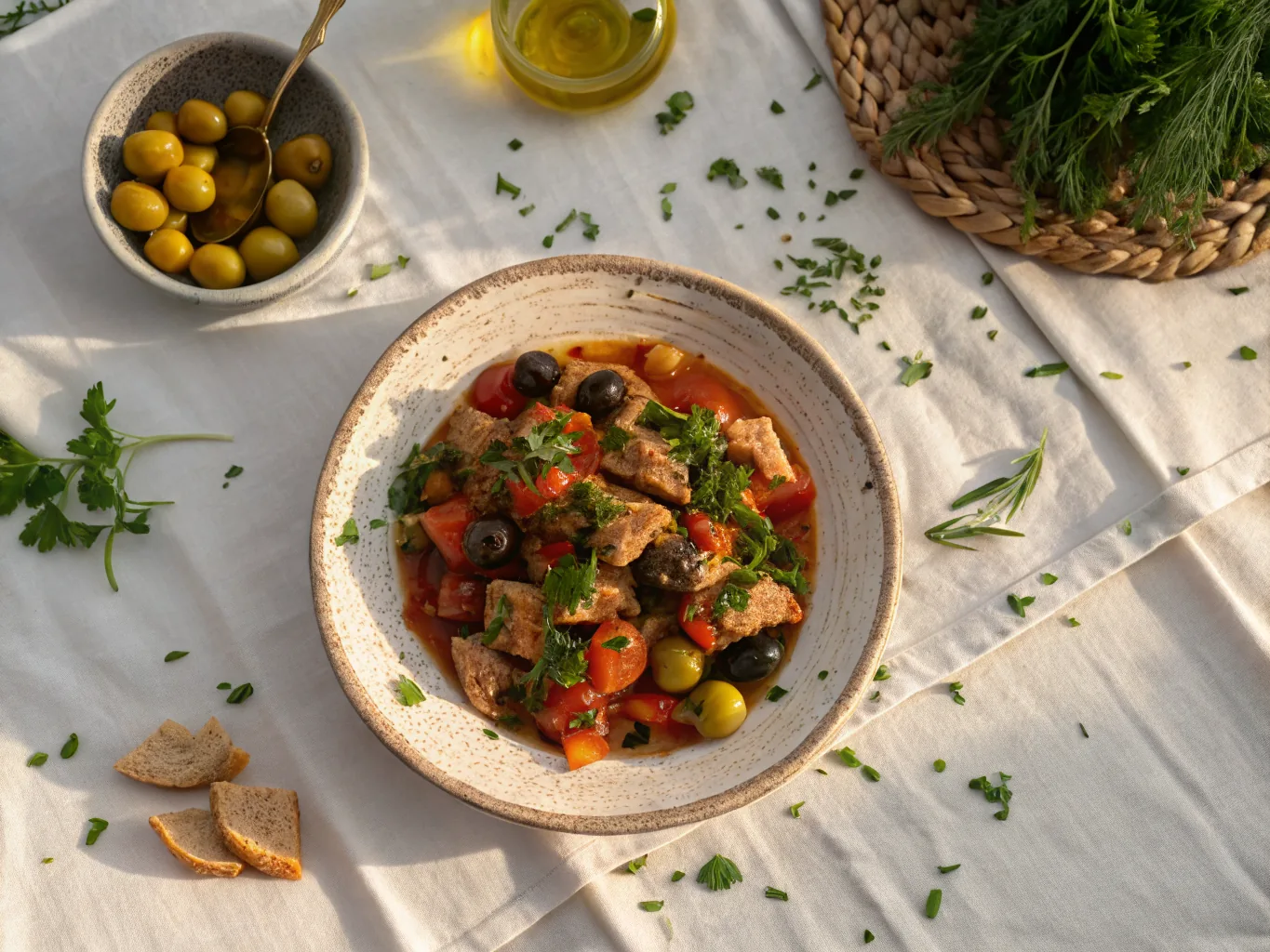 Fricassé Tunisien au Thon et Olives