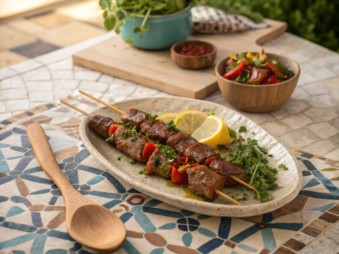 Kebab d'Agneau à la Turque