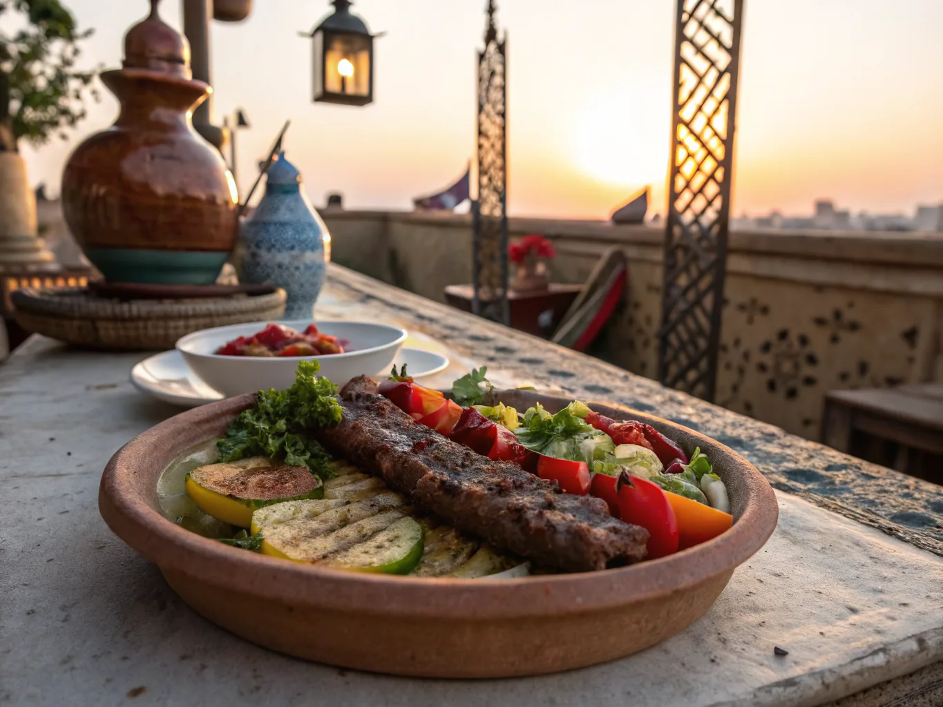 Kebab d'agneau à la turque (Şiş Kebab)