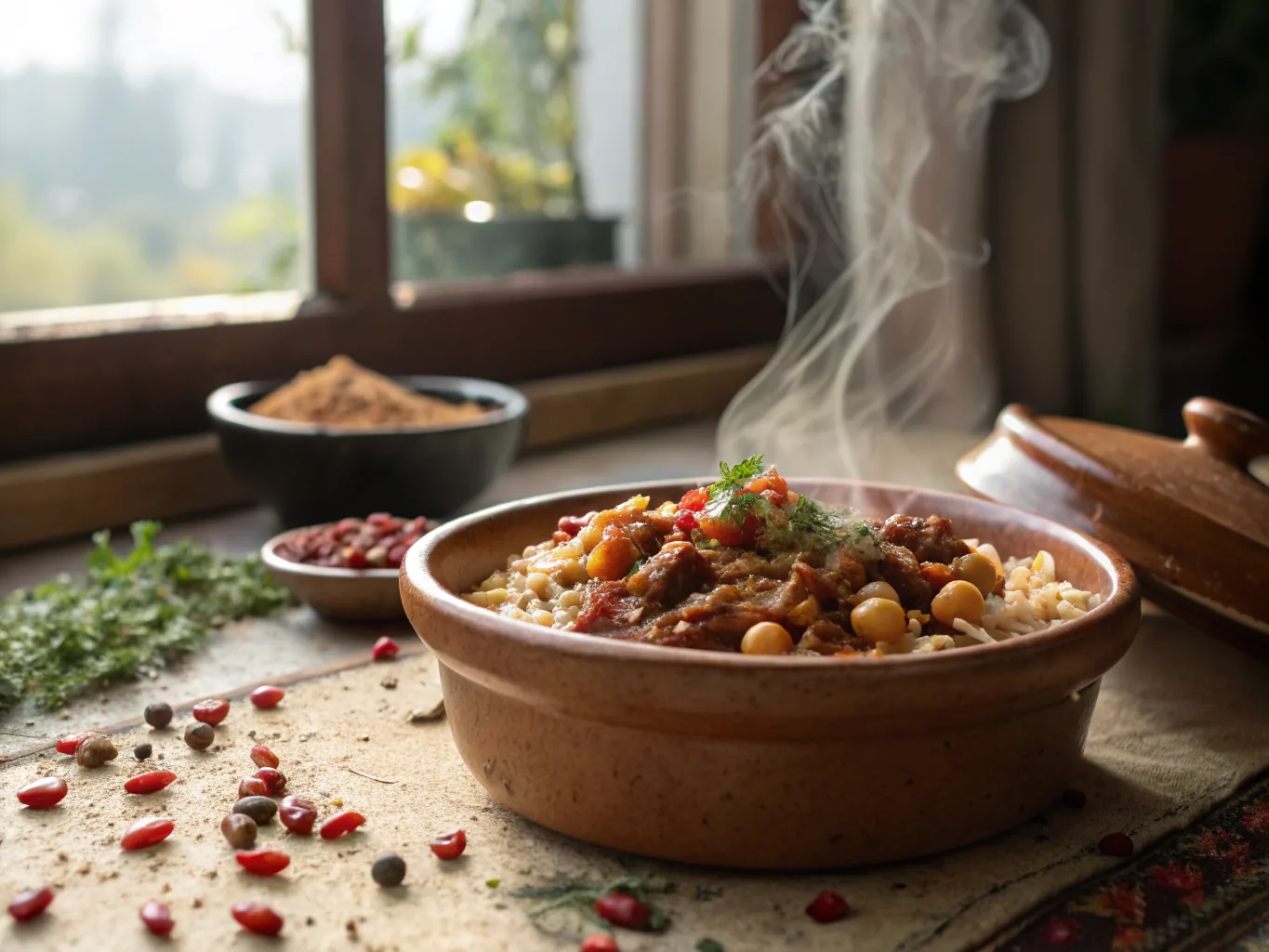 Koshari Égyptien Traditionnel