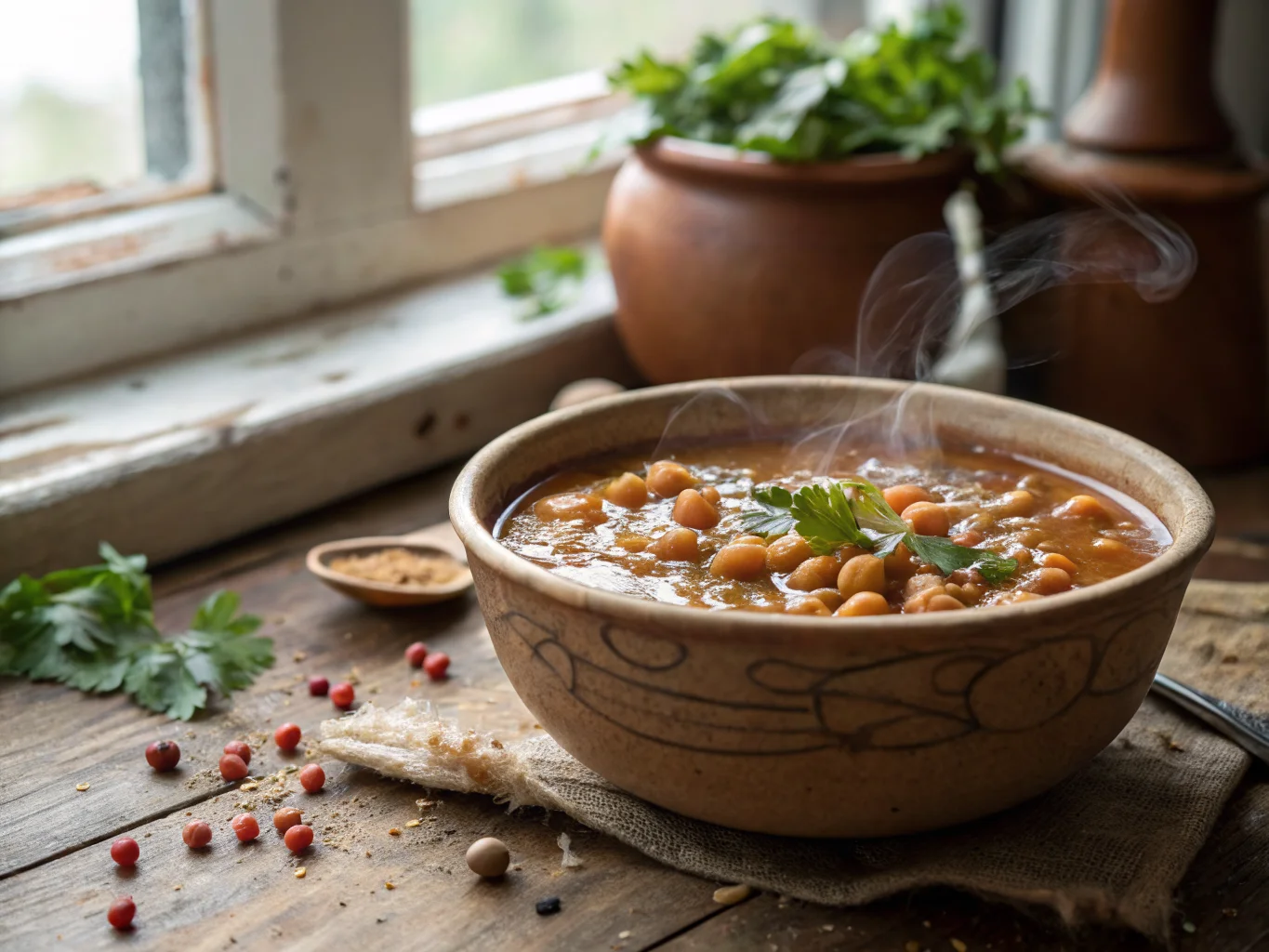Lablabi (Tunisian Chickpea Soup)