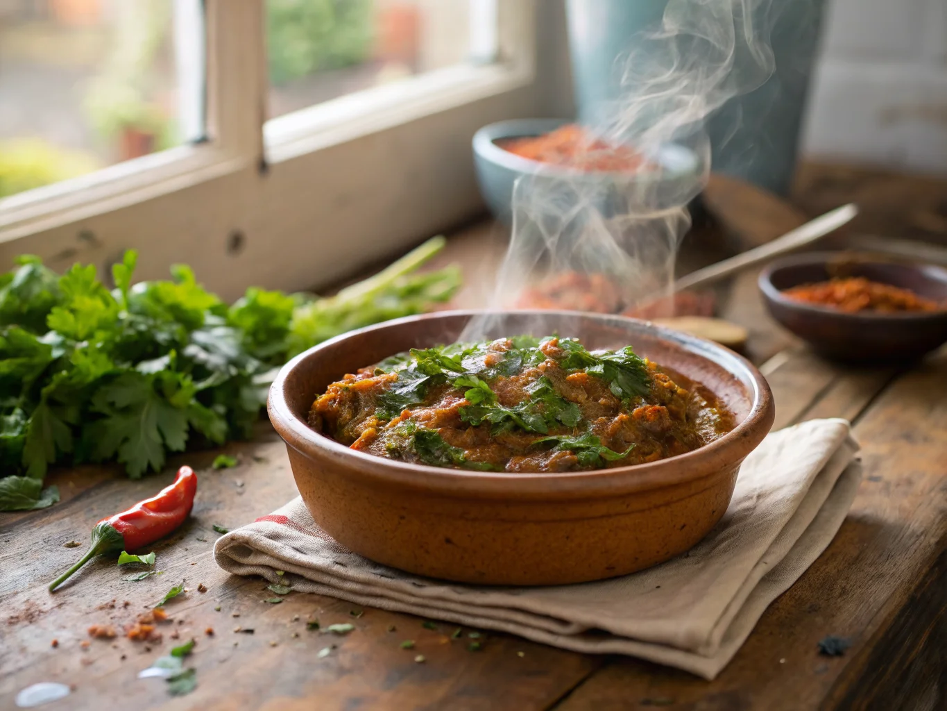 Moroccan Chermoula Marinade for Fish and Vegetables