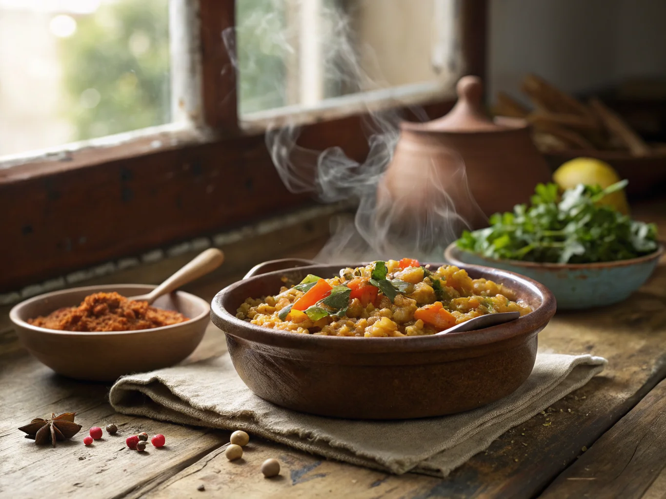 Mechoui de Pâtes Marocain aux Légumes et Safran