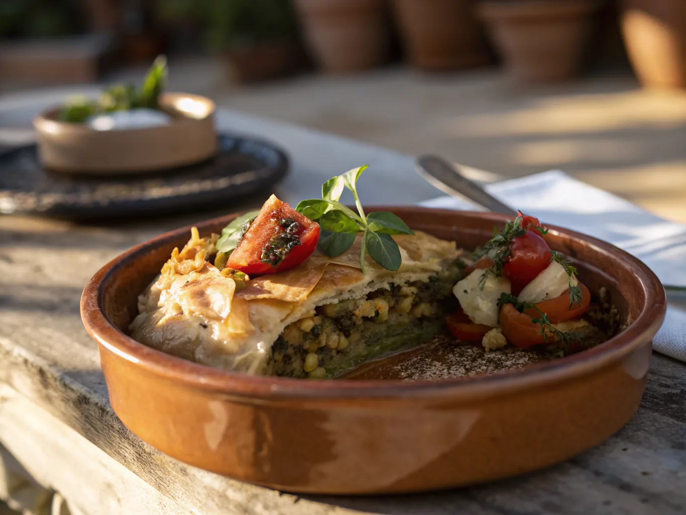 Pastilla aux Légumes et Amandes (Végétarienne)