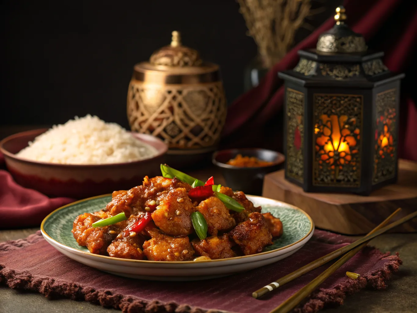 Halal General Tso's Chicken