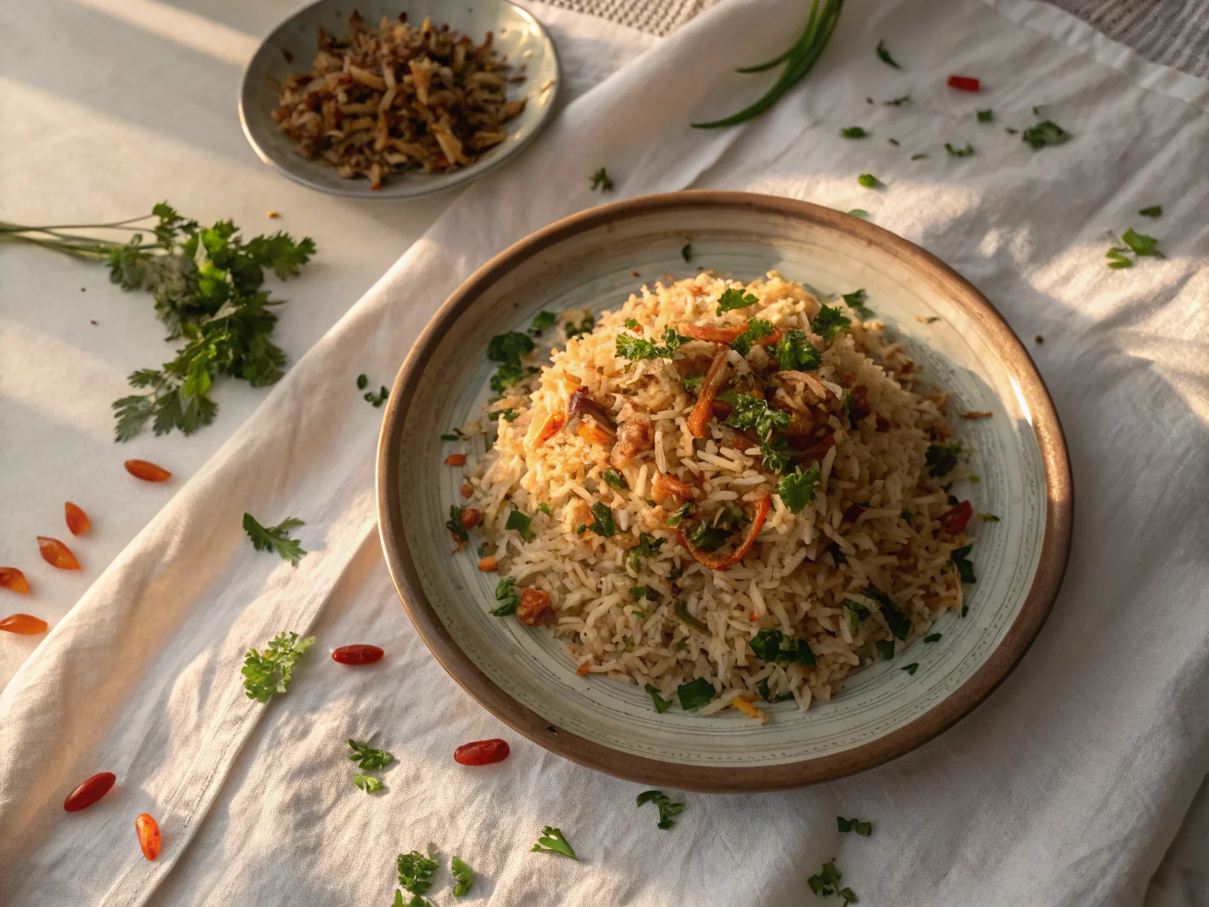 Lebanese Rice with Vermicelli (Riz Mfalfal)