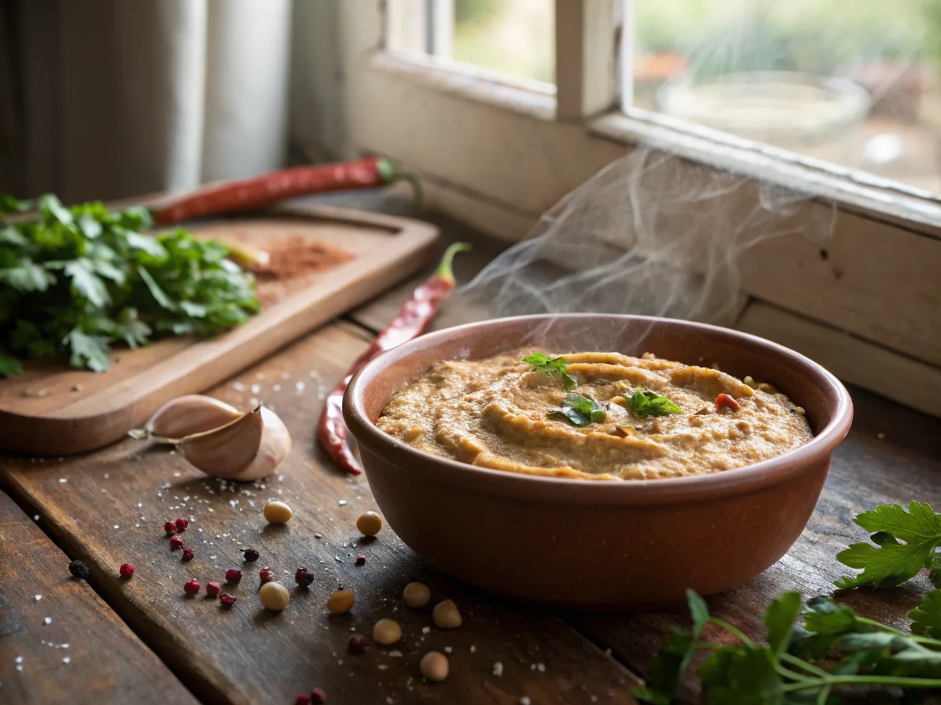 Sauce Dried Fava Beans Algérienne (Loubia Mzoura)